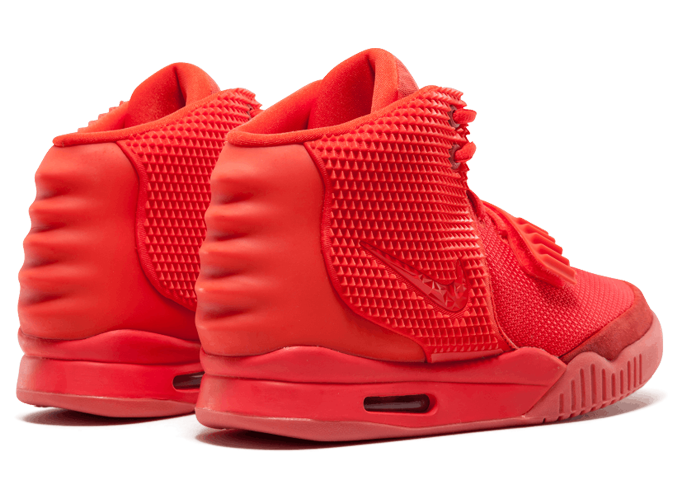 Nike Air Yeezy 2 Red October Back