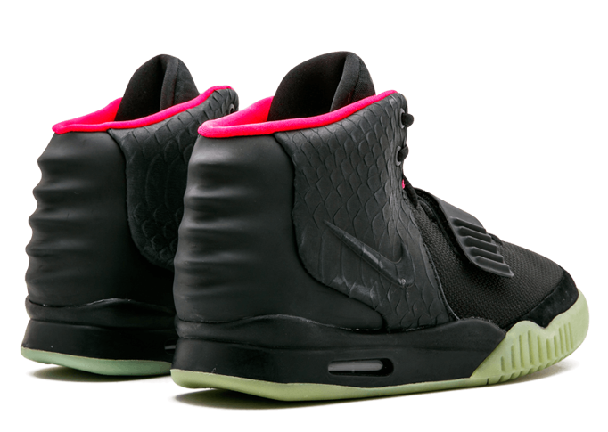 Nike Air Yeezy 2 Solar Red Back